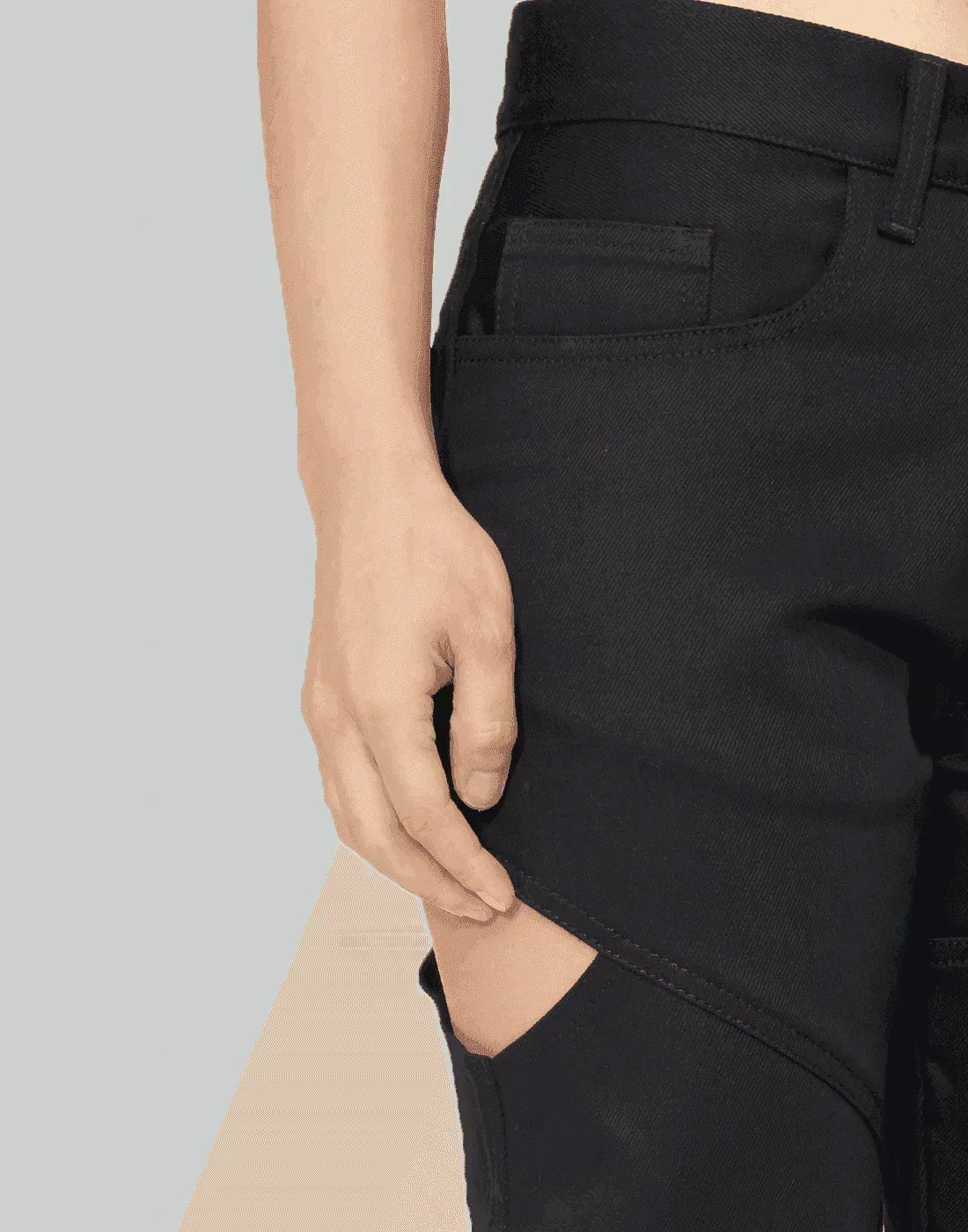 HELIOT EMIL - DENIM TROUSERS - 082plus