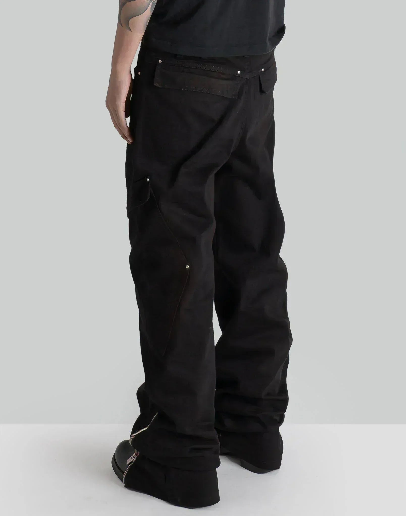 HELIOT EMIL - HOLONOMIC POCKET DENIM CARGO - 082plus