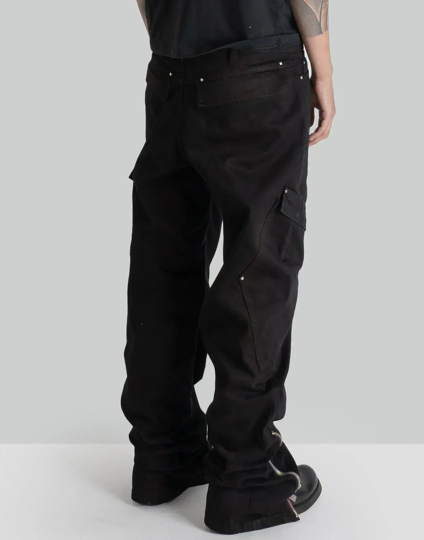 HELIOT EMIL - HOLONOMIC POCKET DENIM CARGO - 082plus