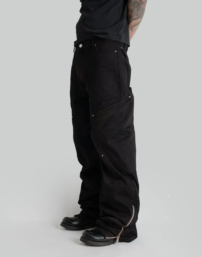 HELIOT EMIL - HOLONOMIC POCKET DENIM CARGO - 082plus