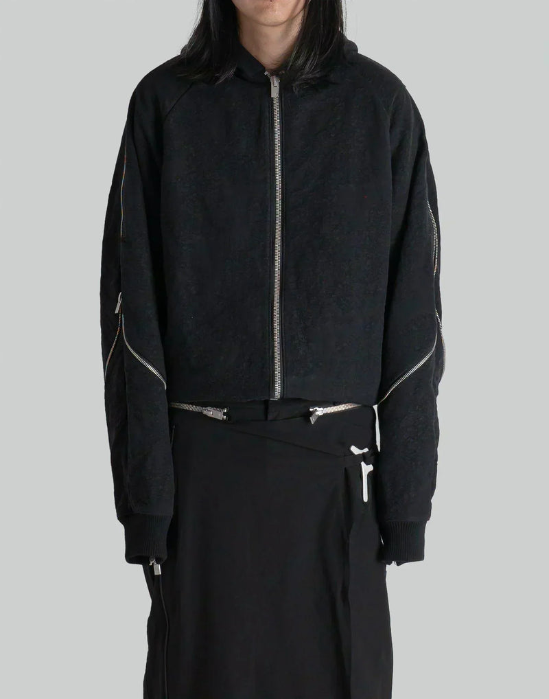 HELIOT EMIL - HOMOGENEOUS ZIP HOODIE - 082plus