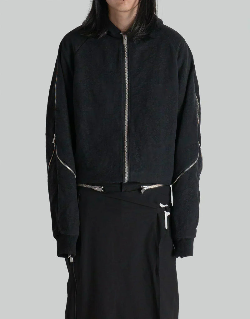 HELIOT EMIL - HOMOGENEOUS ZIP HOODIE - 082plus