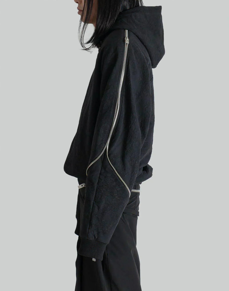 HELIOT EMIL - HOMOGENEOUS ZIP HOODIE - 082plus