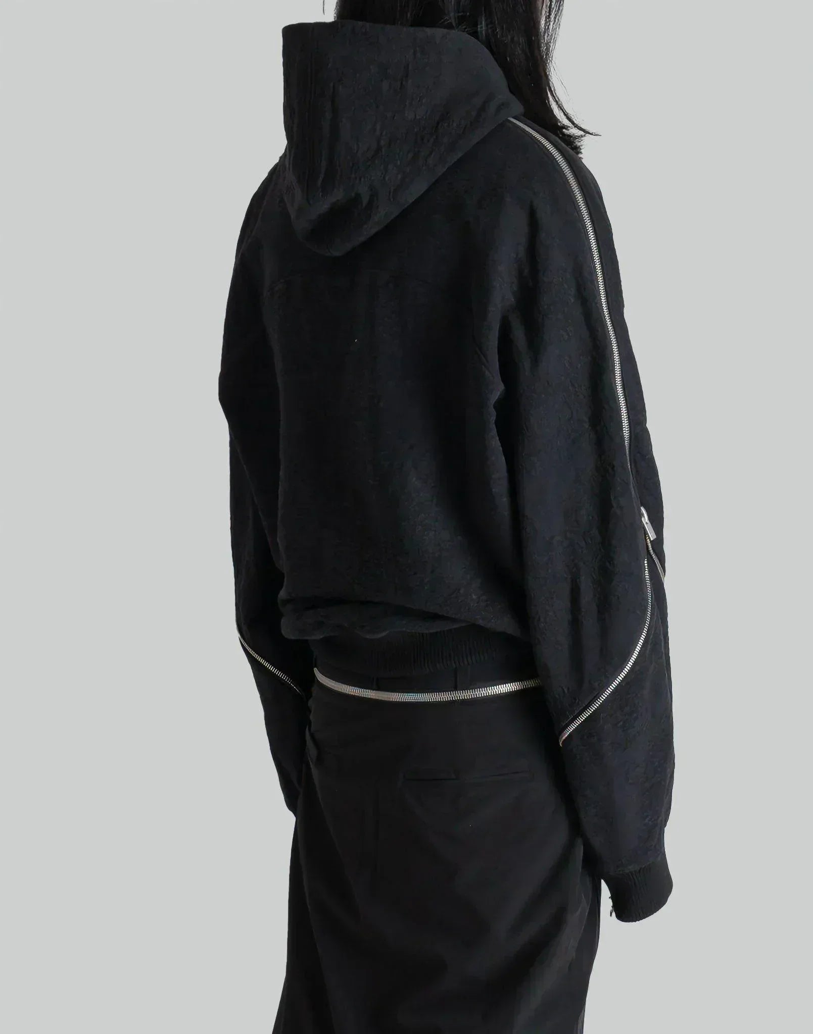 HELIOT EMIL - HOMOGENEOUS ZIP HOODIE - 082plus