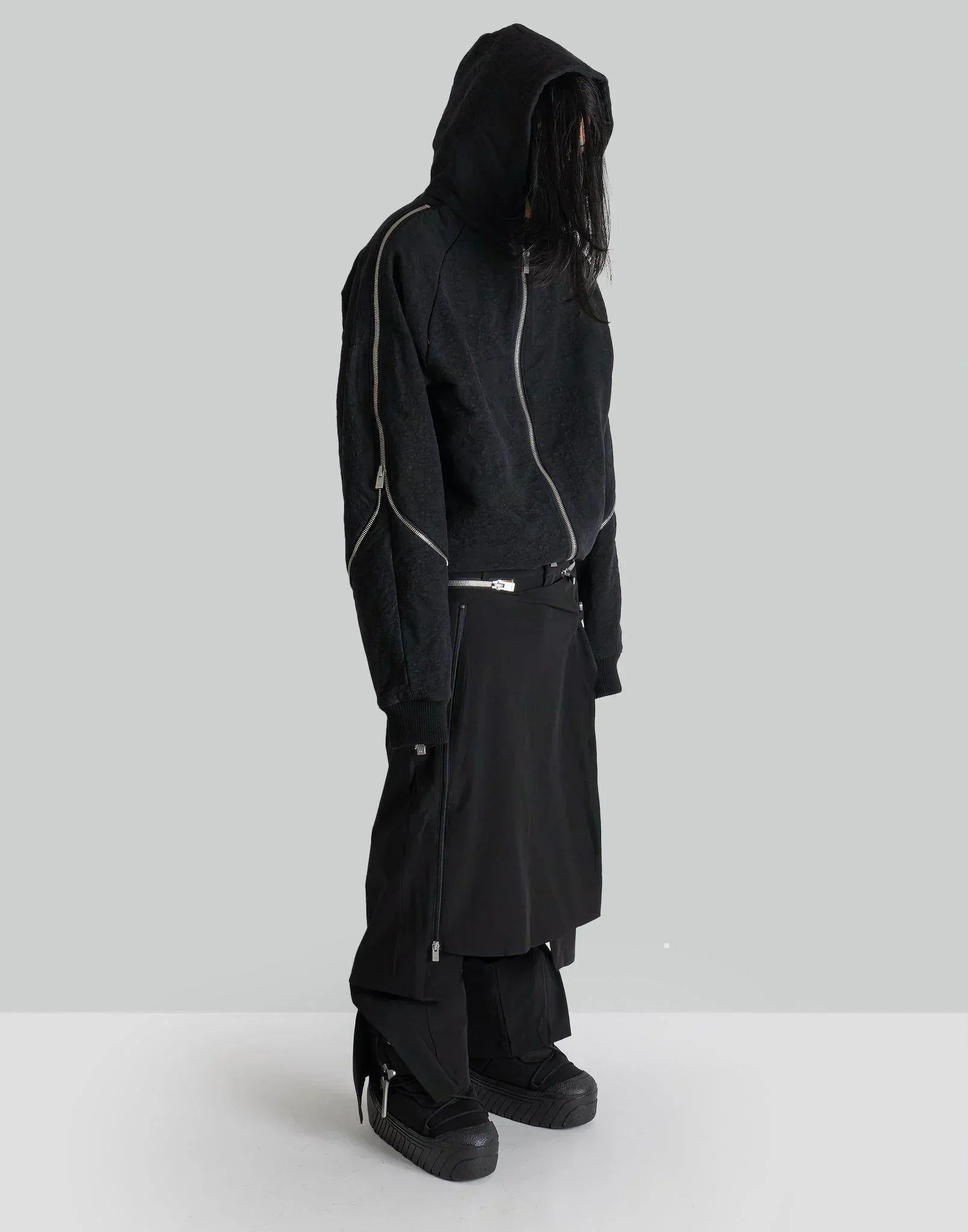 HELIOT EMIL - HOMOGENEOUS ZIP HOODIE - 082plus