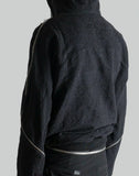 HELIOT EMIL - HOMOGENEOUS ZIP HOODIE - 082plus