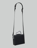 HELIOT EMIL - LEATHER CARABINER BOX BAG - 082plus