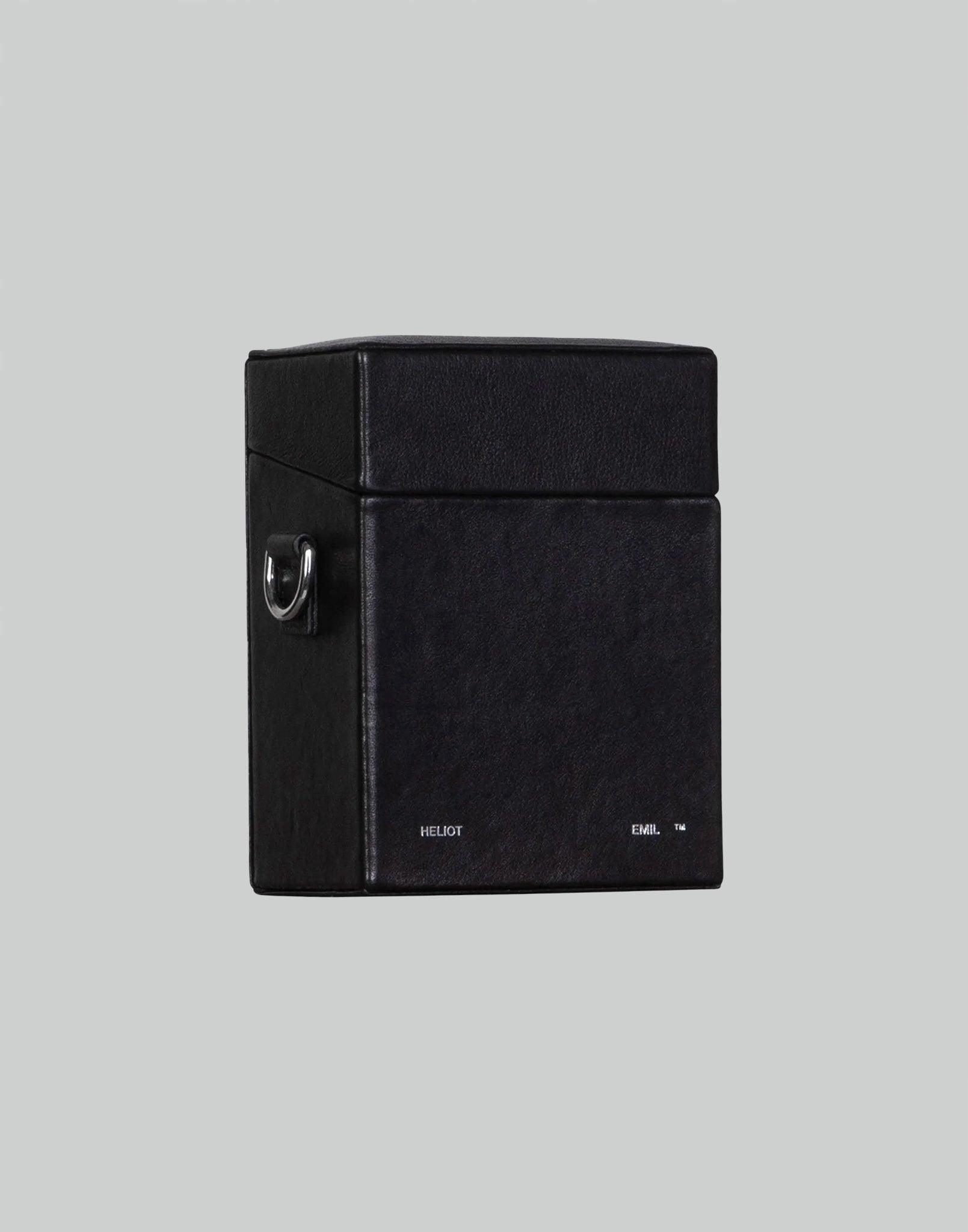 HELIOT EMIL - LEATHER STRAP BOX BAG - 082plus