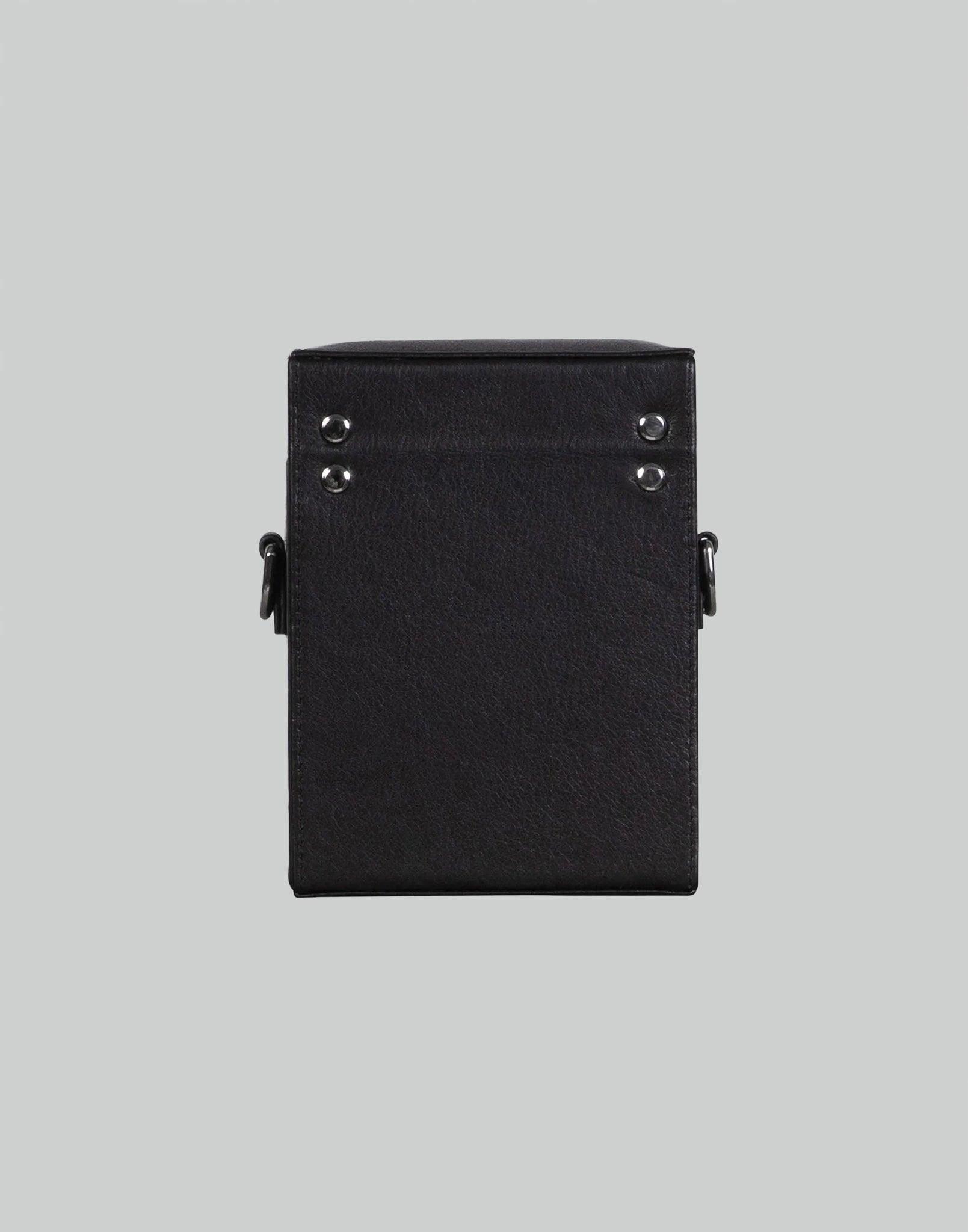 HELIOT EMIL - LEATHER STRAP BOX BAG - 082plus
