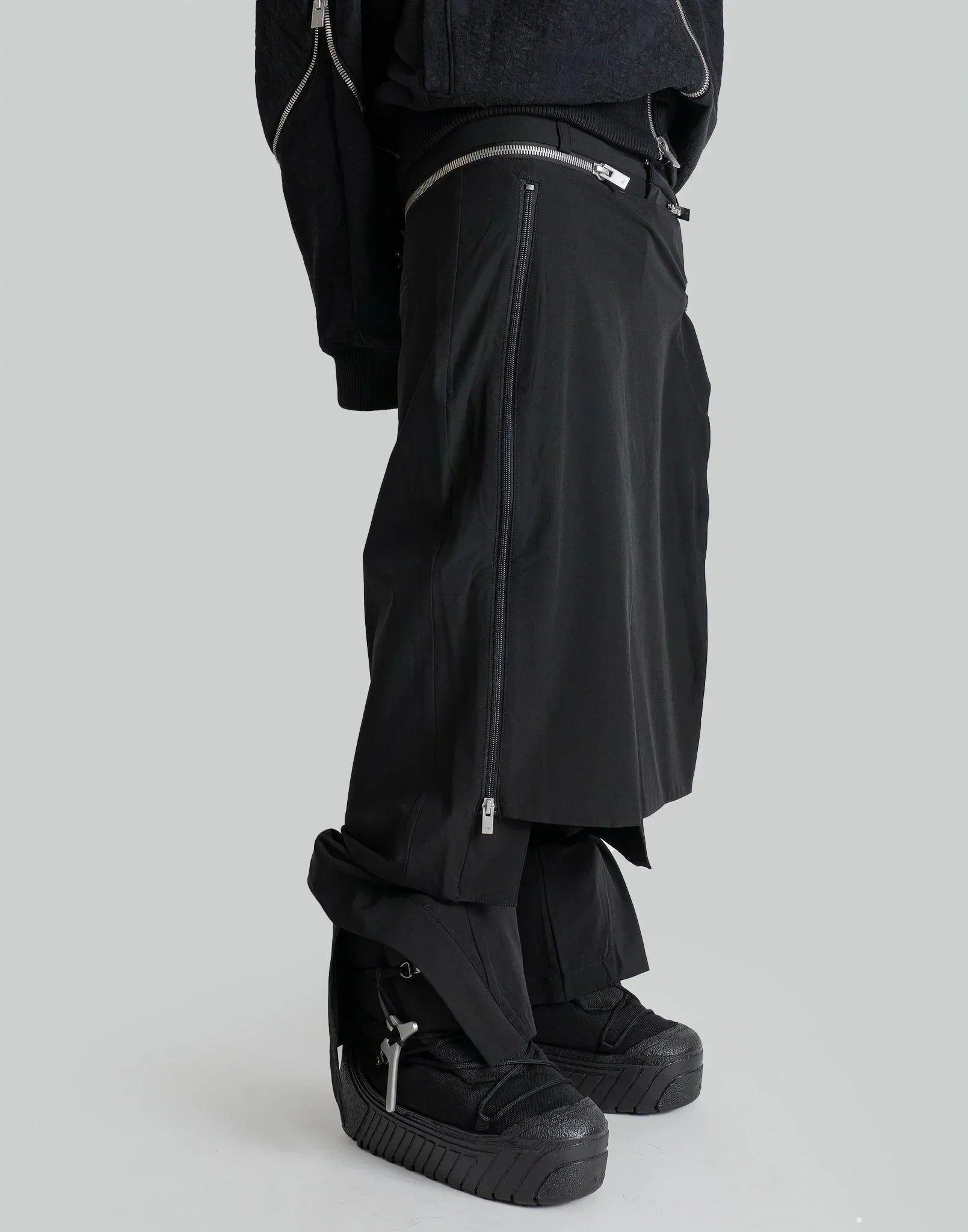 HELIOT EMIL - METAMORPHIC SKIRT TROUSERS - 082plus