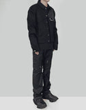 HELIOT EMIL - MINIMAL TWILL CARGO PANTS - 082plus