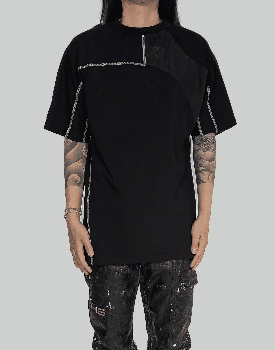 HELIOT EMIL - MORPHED T-SHIRT - 082plus
