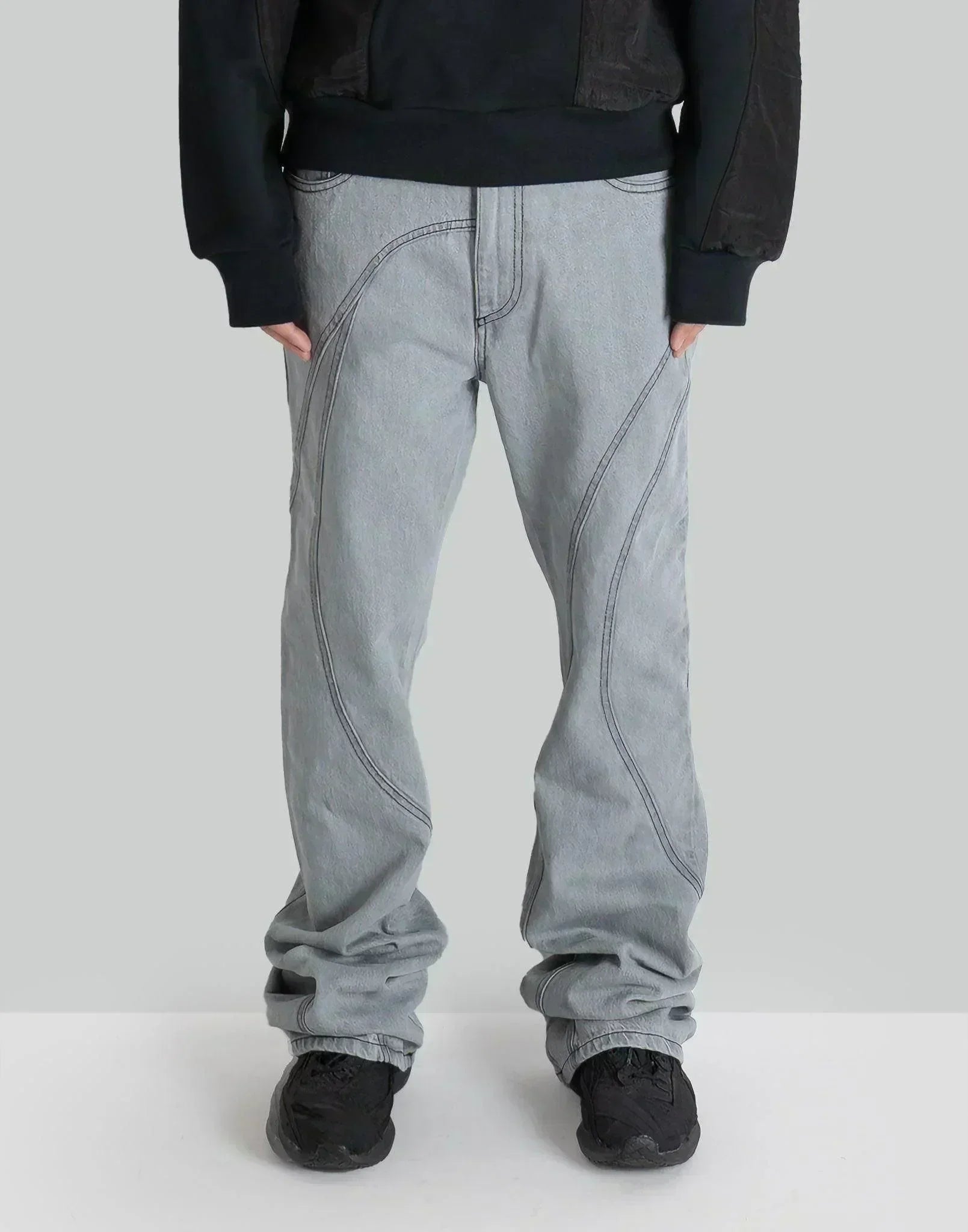 HELIOT EMIL - NEVA DENIM TROUSER - 082plus