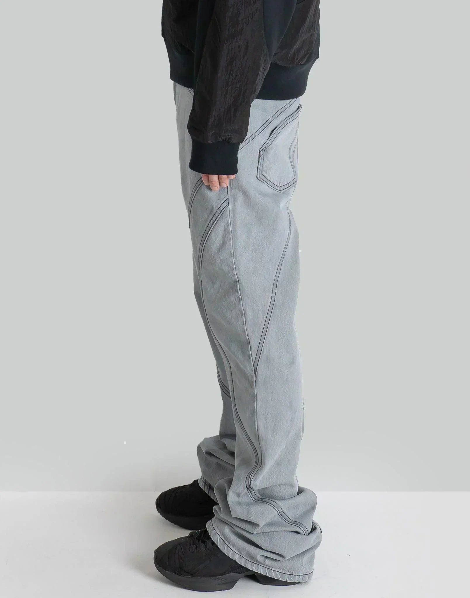 HELIOT EMIL - NEVA DENIM TROUSER - 082plus