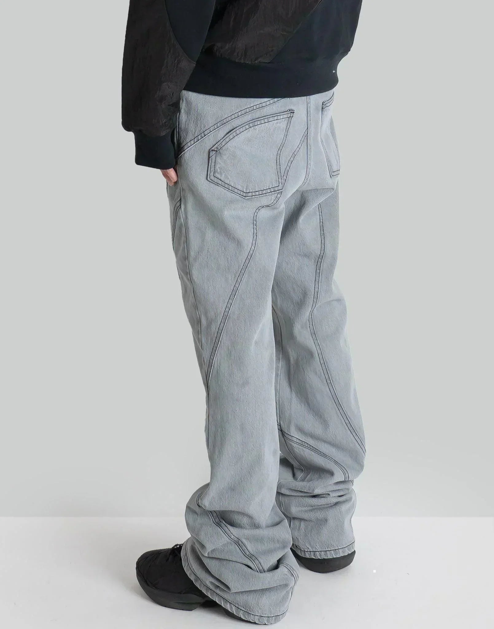 HELIOT EMIL - NEVA DENIM TROUSER - 082plus