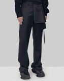 HELIOT EMIL - PANEL TAILORED TROUSERS - 082plus