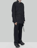 HELIOT EMIL - PANEL TAILORED TROUSERS - 082plus