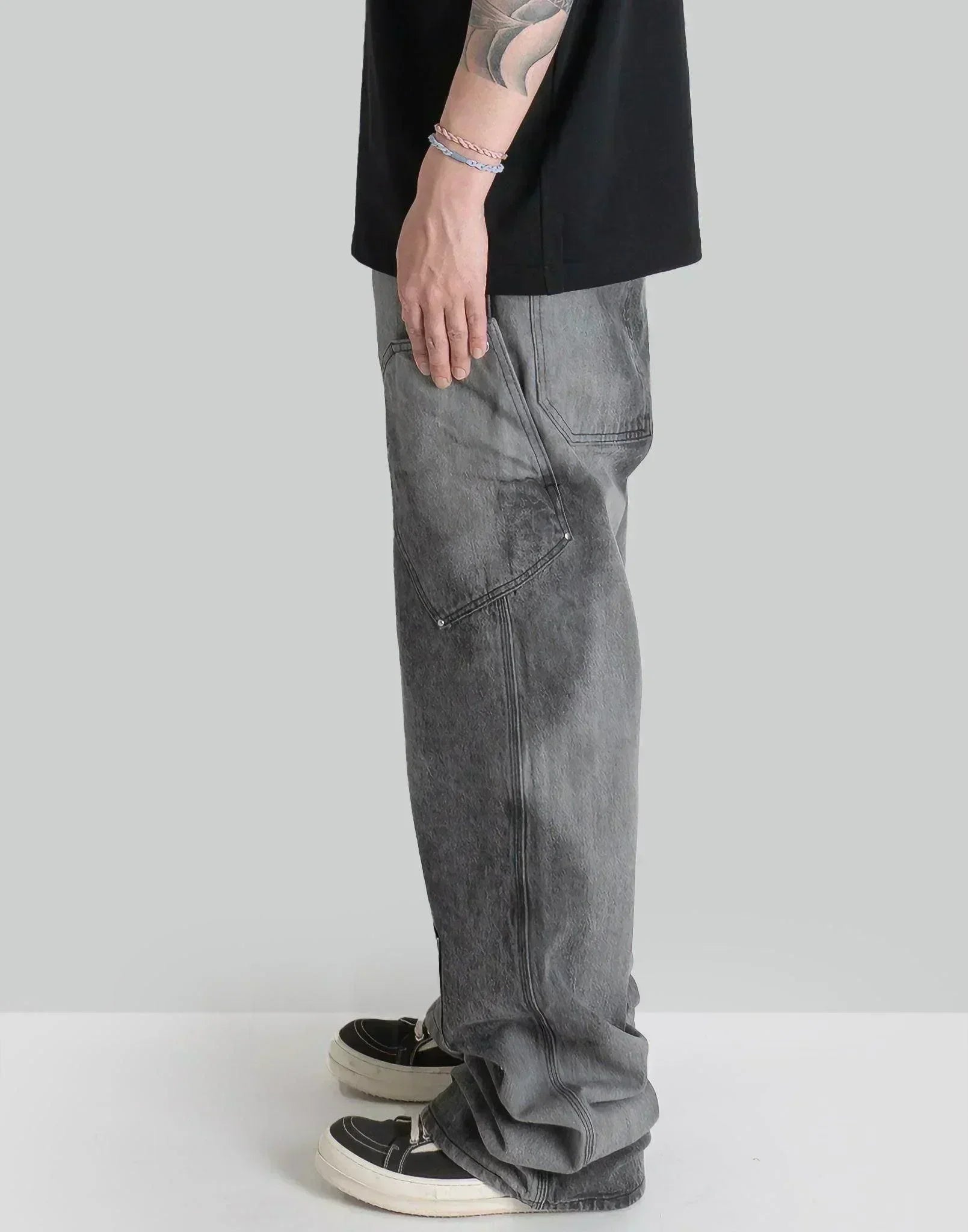 HELIOT EMIL - RIPARIAN DENIM TROUSER - 082plus