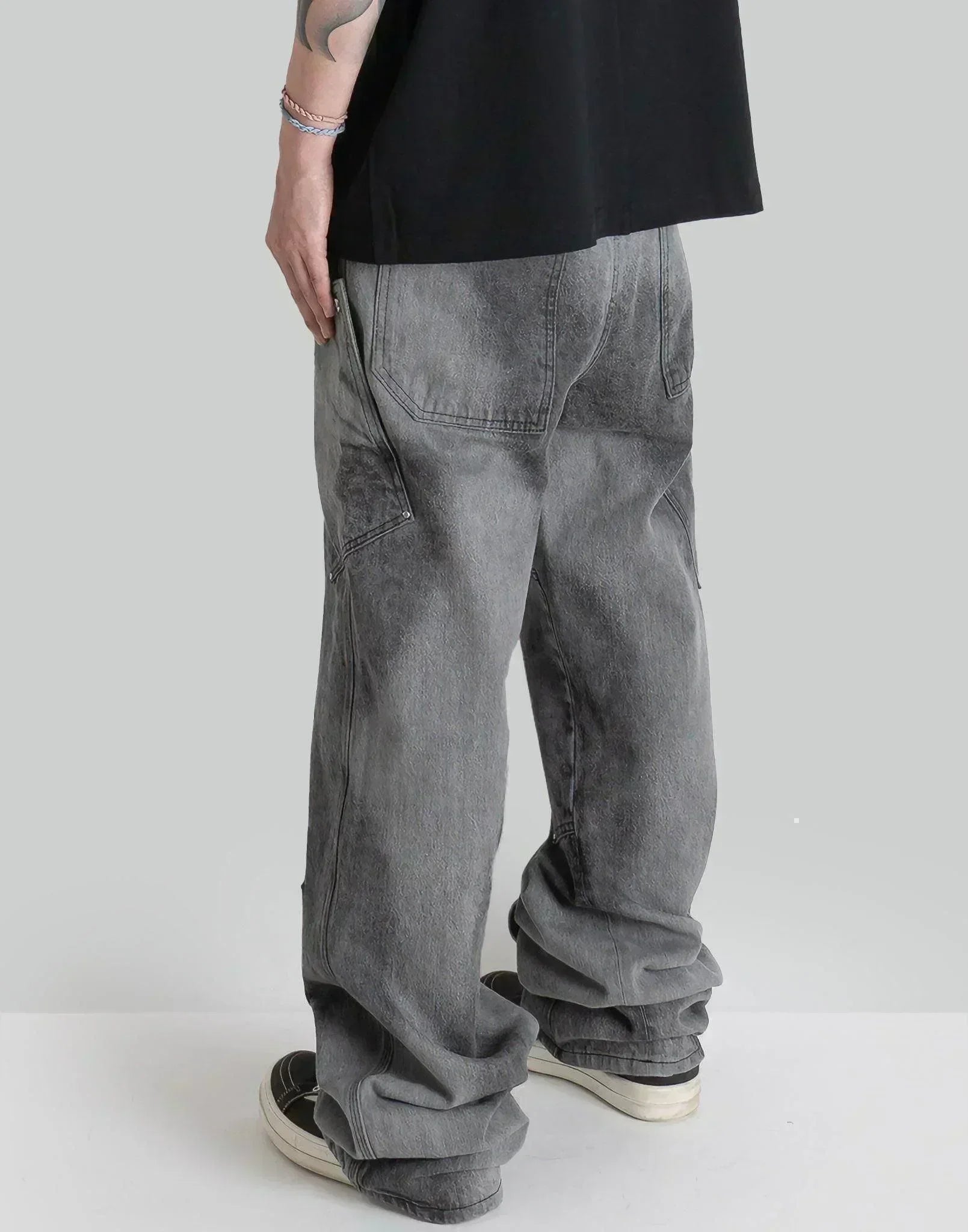 HELIOT EMIL - RIPARIAN DENIM TROUSER - 082plus