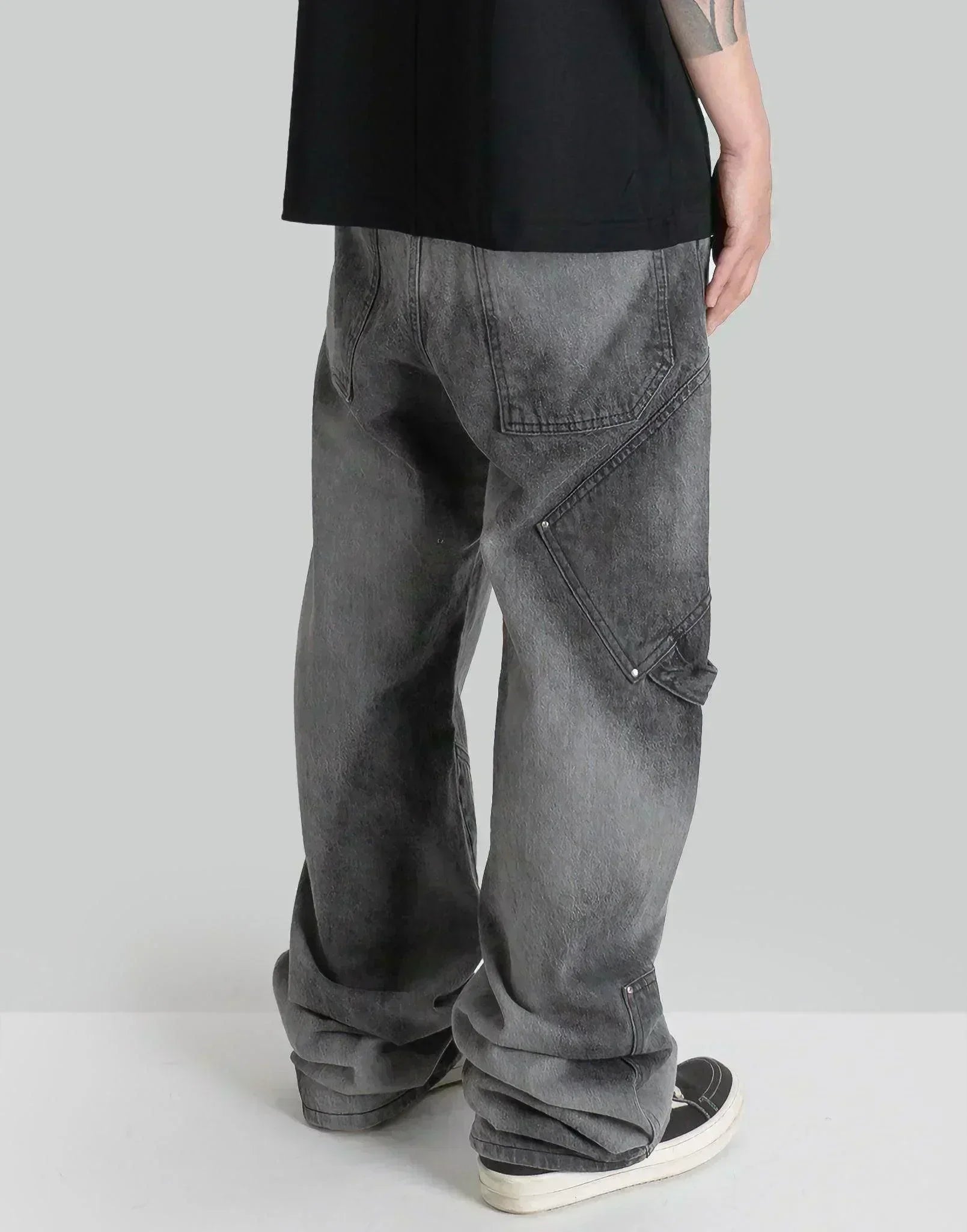 HELIOT EMIL - RIPARIAN DENIM TROUSER - 082plus