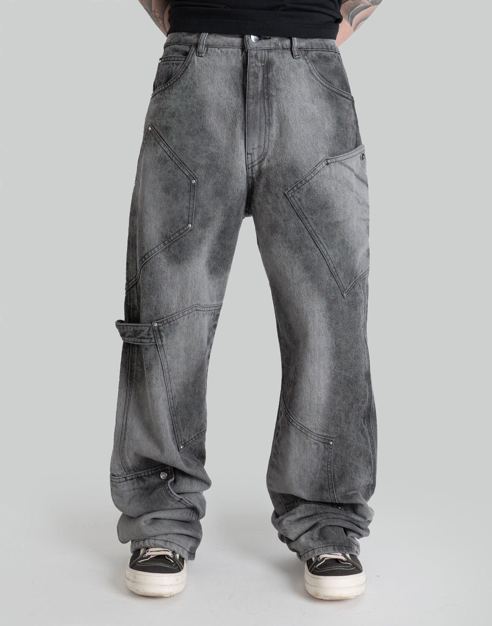 HELIOT EMIL - RIPARIAN DENIM TROUSER - 082plus