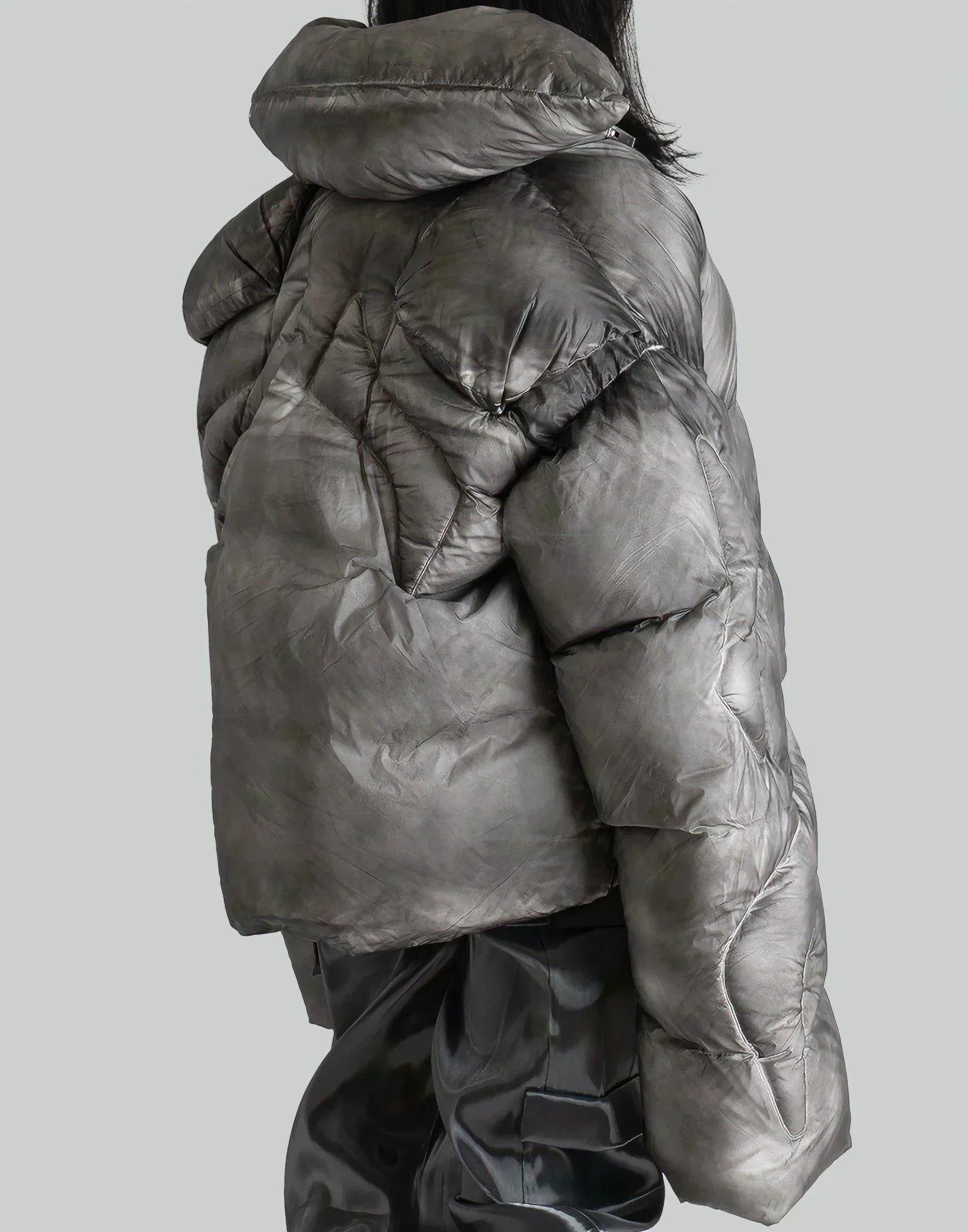 HELIOT EMIL - SCULPTURAL DOWN JACKET - 082plus