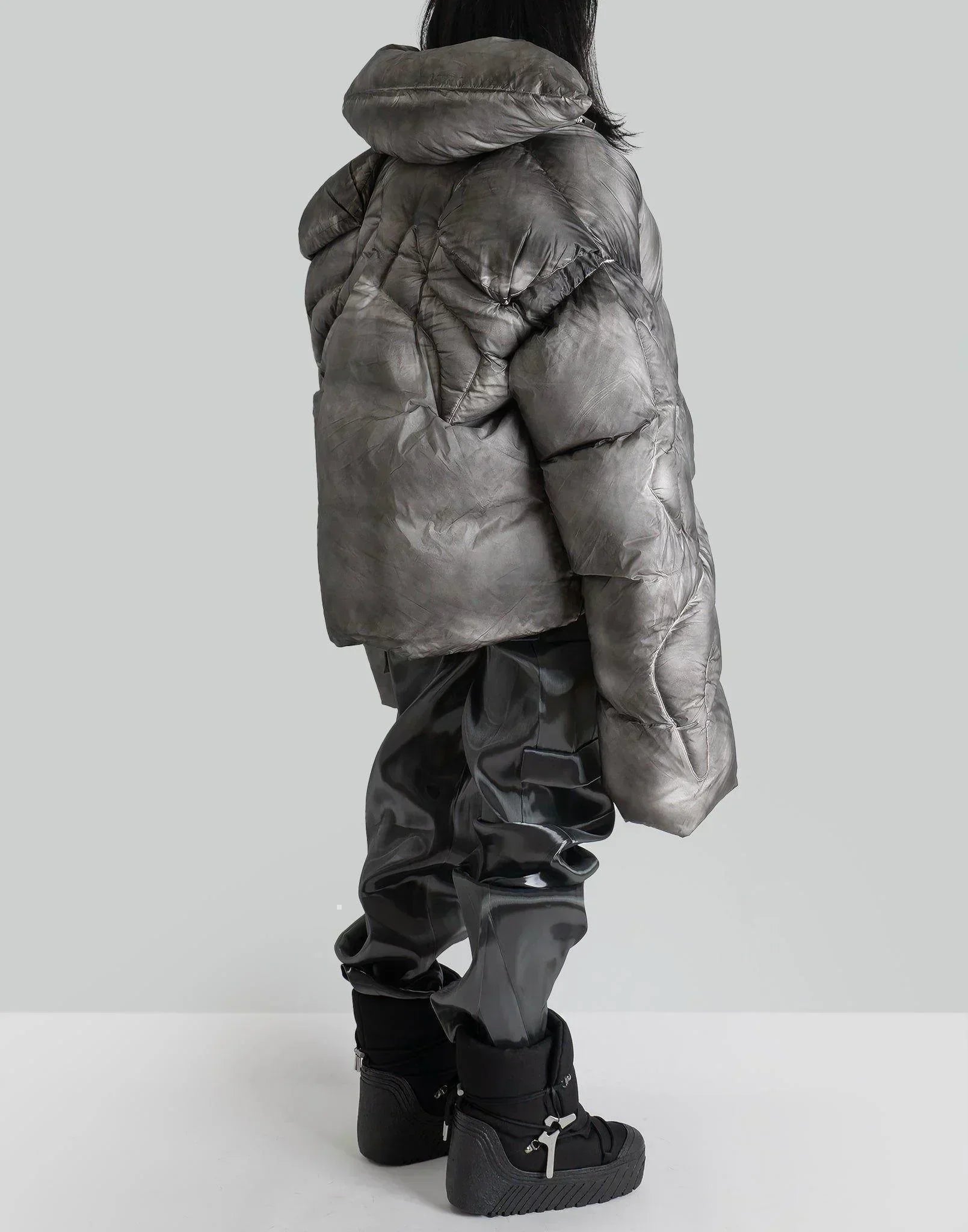 HELIOT EMIL - SCULPTURAL DOWN JACKET - 082plus