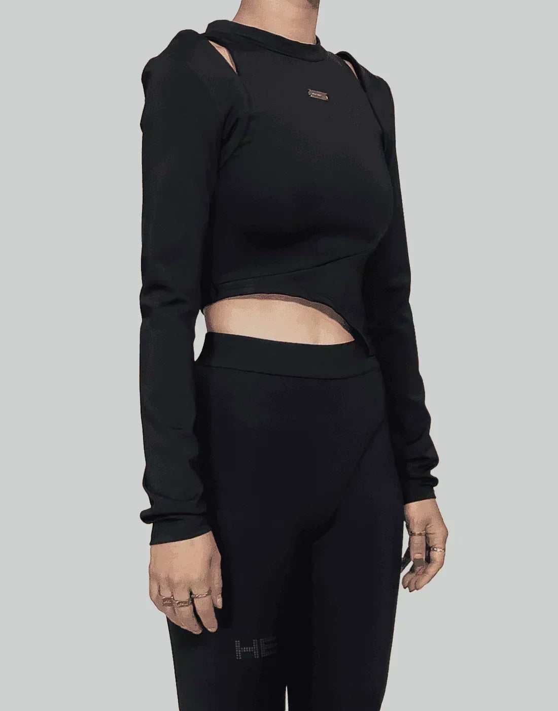 HELIOT EMIL - SHOULDER ZIP TOP - 082plus