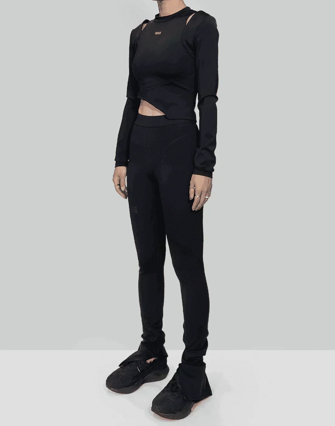 HELIOT EMIL - SHOULDER ZIP TOP - 082plus