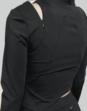 HELIOT EMIL - SHOULDER ZIP TOP - 082plus
