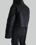 HELIOT EMIL - STIFF LEATHER JACKET - 082plus