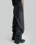JiyongKim - LAYERED DRAPED TROUSERS - 082plus