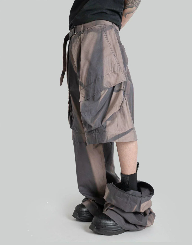 JiyongKim - SUN-BLEACHED 3D POCKET DETACHABLE TROUSERS - 082plus