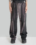 JiyongKim - SUN-BLEACHED BELTED STRAIGHT TROUSERS - 082plus