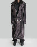 SUN-BLEACHED BELTED TRENCH JACKET