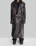JiyongKim - SUN-BLEACHED BELTED TRENCH JACKET - 082plus
