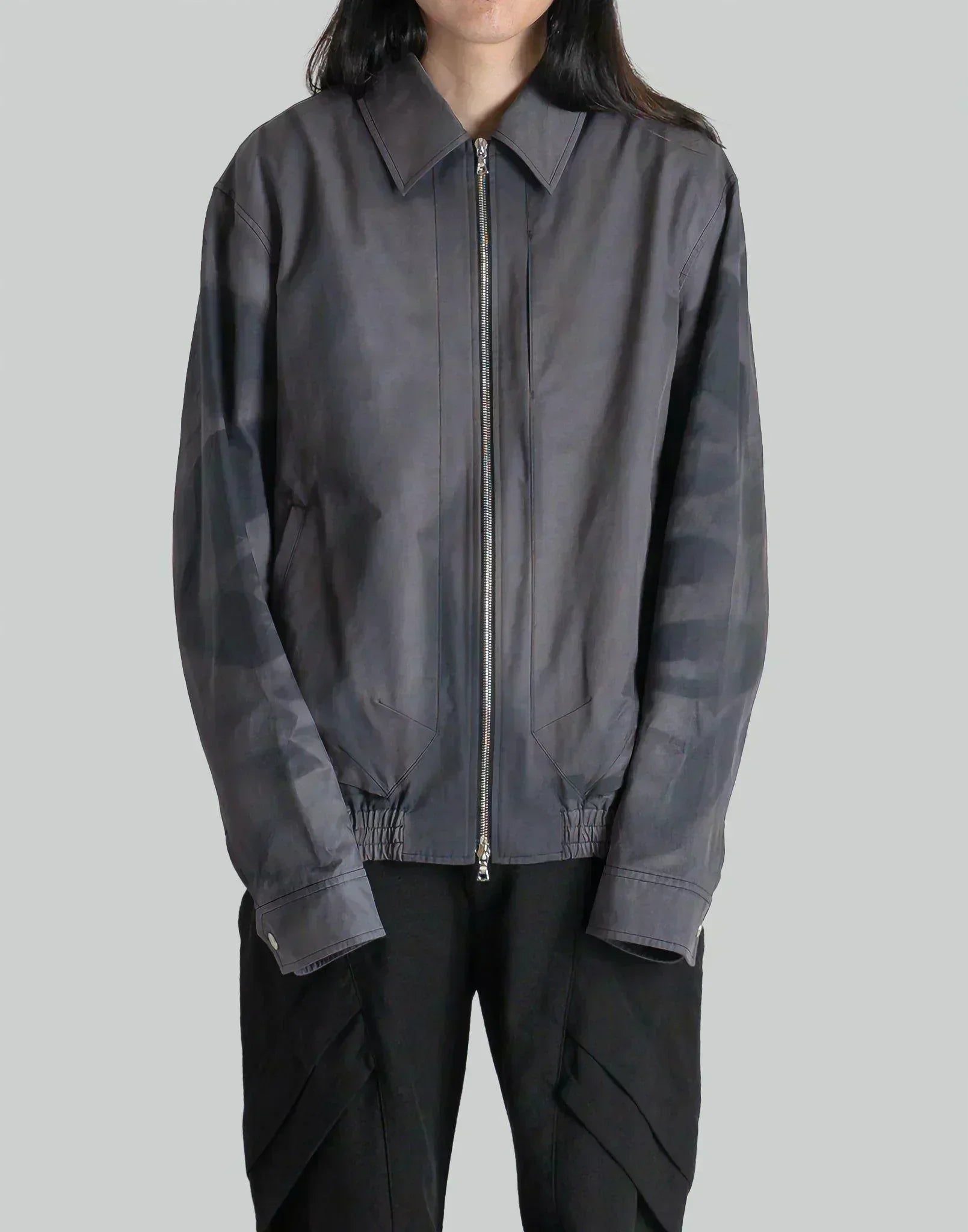 JiyongKim - SUN-BLEACHED DARTED POCKET BLOUSON - 082plus