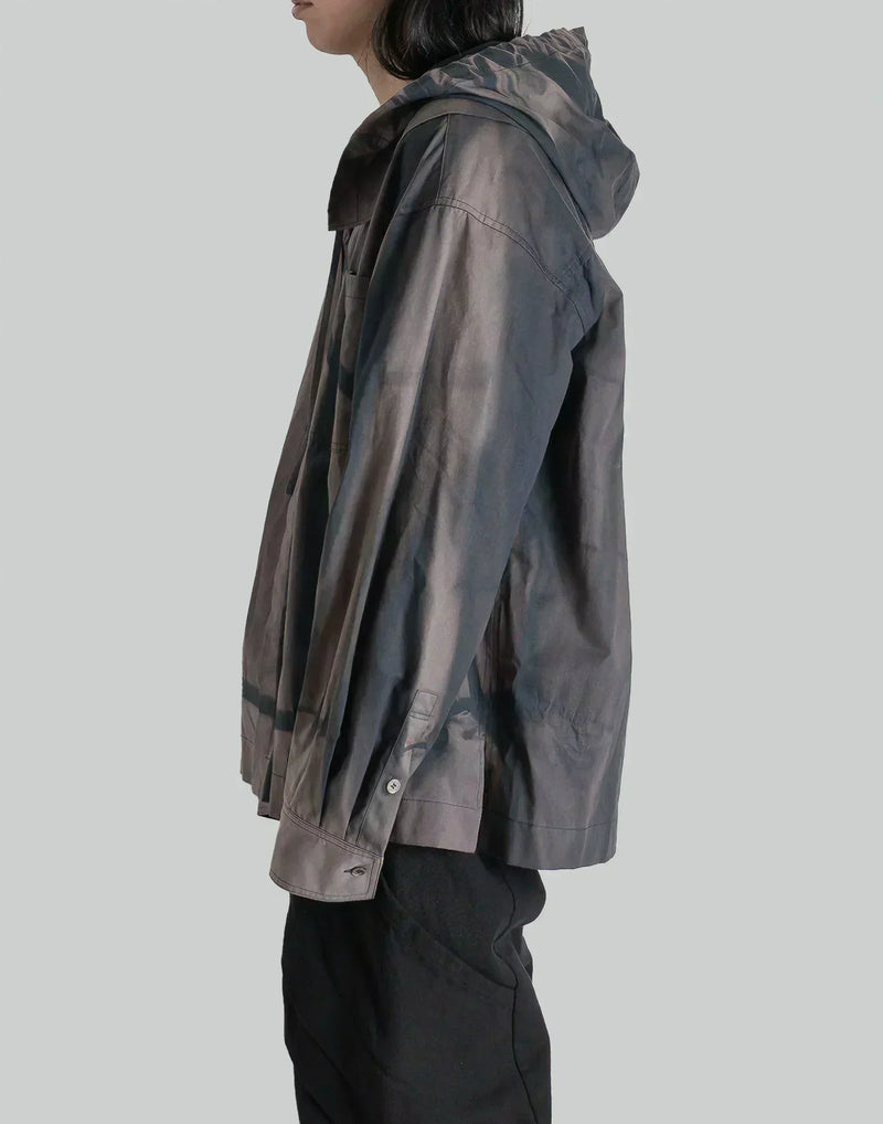 JiyongKim - SUN-BLEACHED DETACHABLE HOOD ANORAK - 082plus