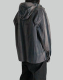 JiyongKim - SUN-BLEACHED DETACHABLE HOOD ANORAK - 082plus