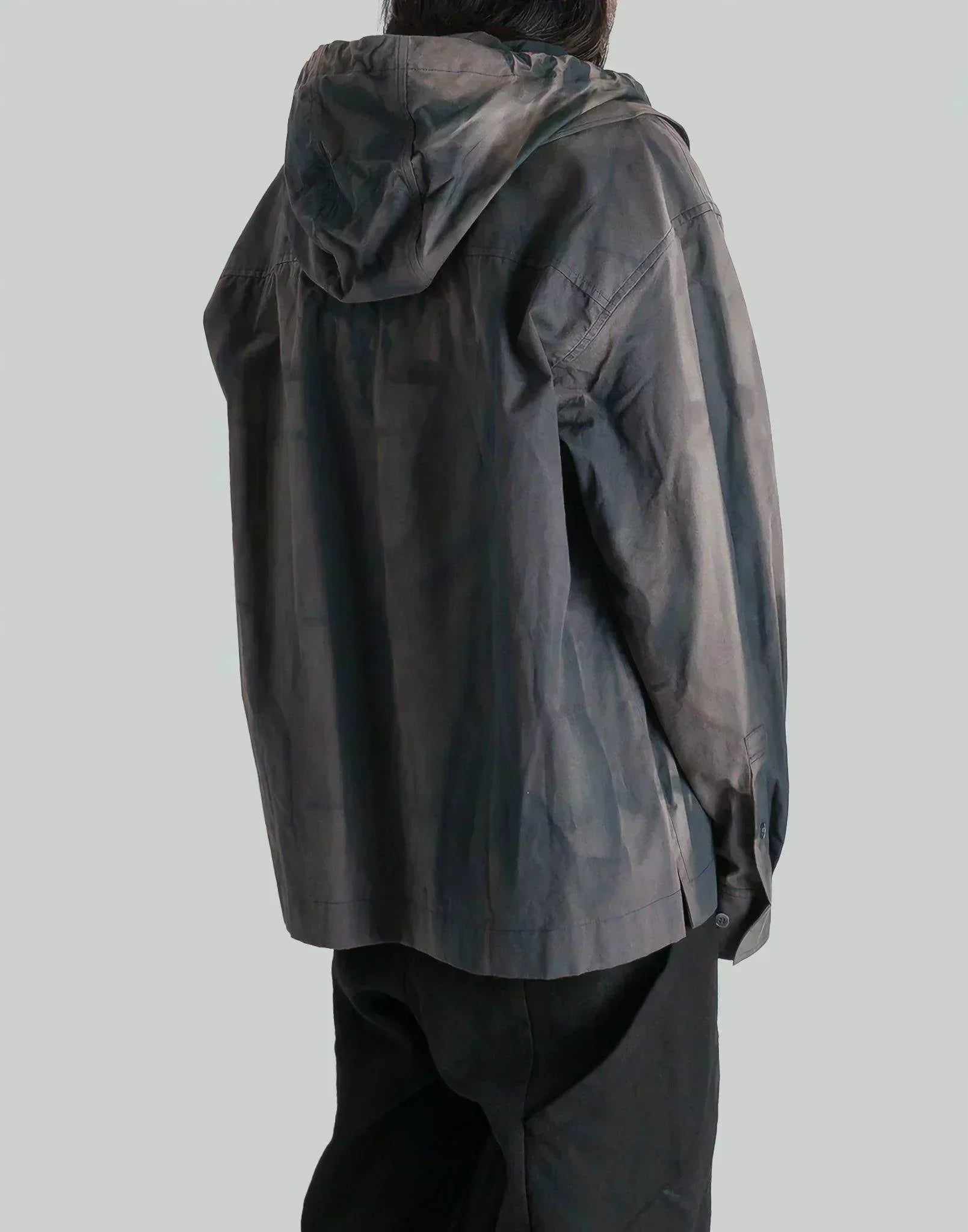 JiyongKim - SUN-BLEACHED DETACHABLE HOOD ANORAK - 082plus