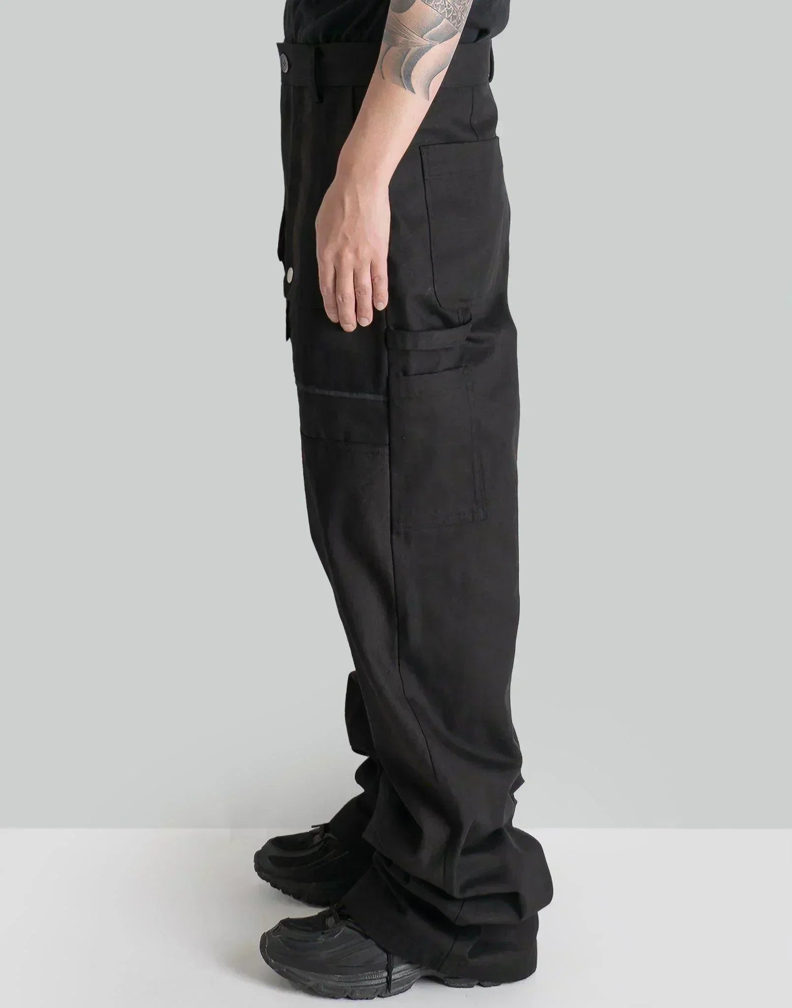 JiyongKim - SUN-BLEACHED DOUBLE KNEE TROUSERS - 082plus