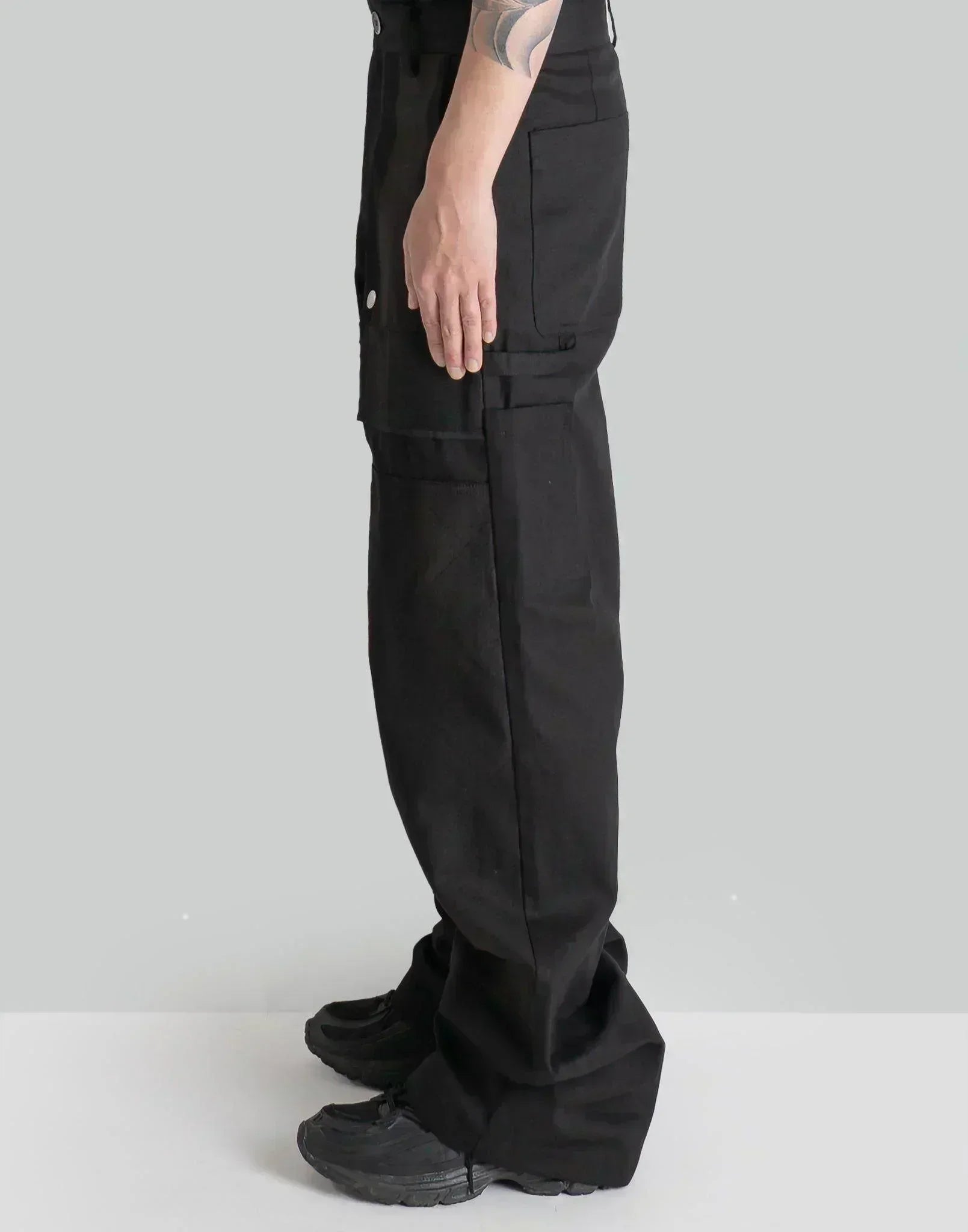 JiyongKim - SUN-BLEACHED DOUBLE KNEE TROUSERS - 082plus