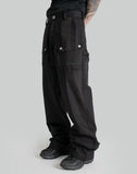 SUN-BLEACHED DOUBLE KNEE TROUSERS
