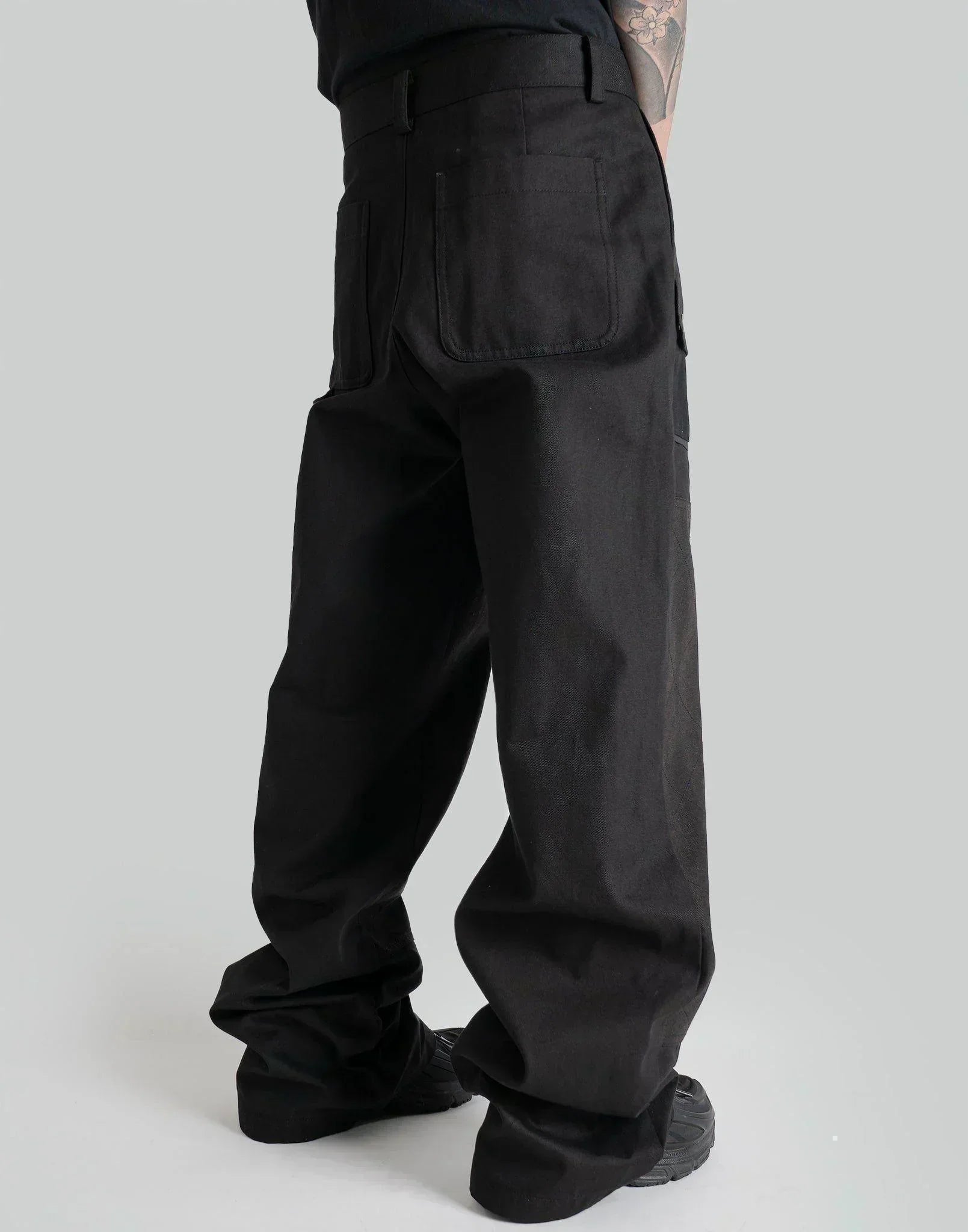 JiyongKim - SUN-BLEACHED DOUBLE KNEE TROUSERS - 082plus