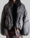 JiyongKim - SUN-BLEACHED DRAPED DOWN JACKET - 082plus