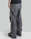 JiyongKim - SUN-BLEACHED DRAPED POCKET TROUSERS - 082plus
