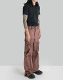 JiyongKim - SUN-BLEACHED DRAPED POCKET TROUSERS - 082plus