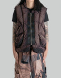 SUN-BLEACHED FOLDED DOWN VEST