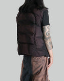 JiyongKim - SUN-BLEACHED FOLDED DOWN VEST - 082plus