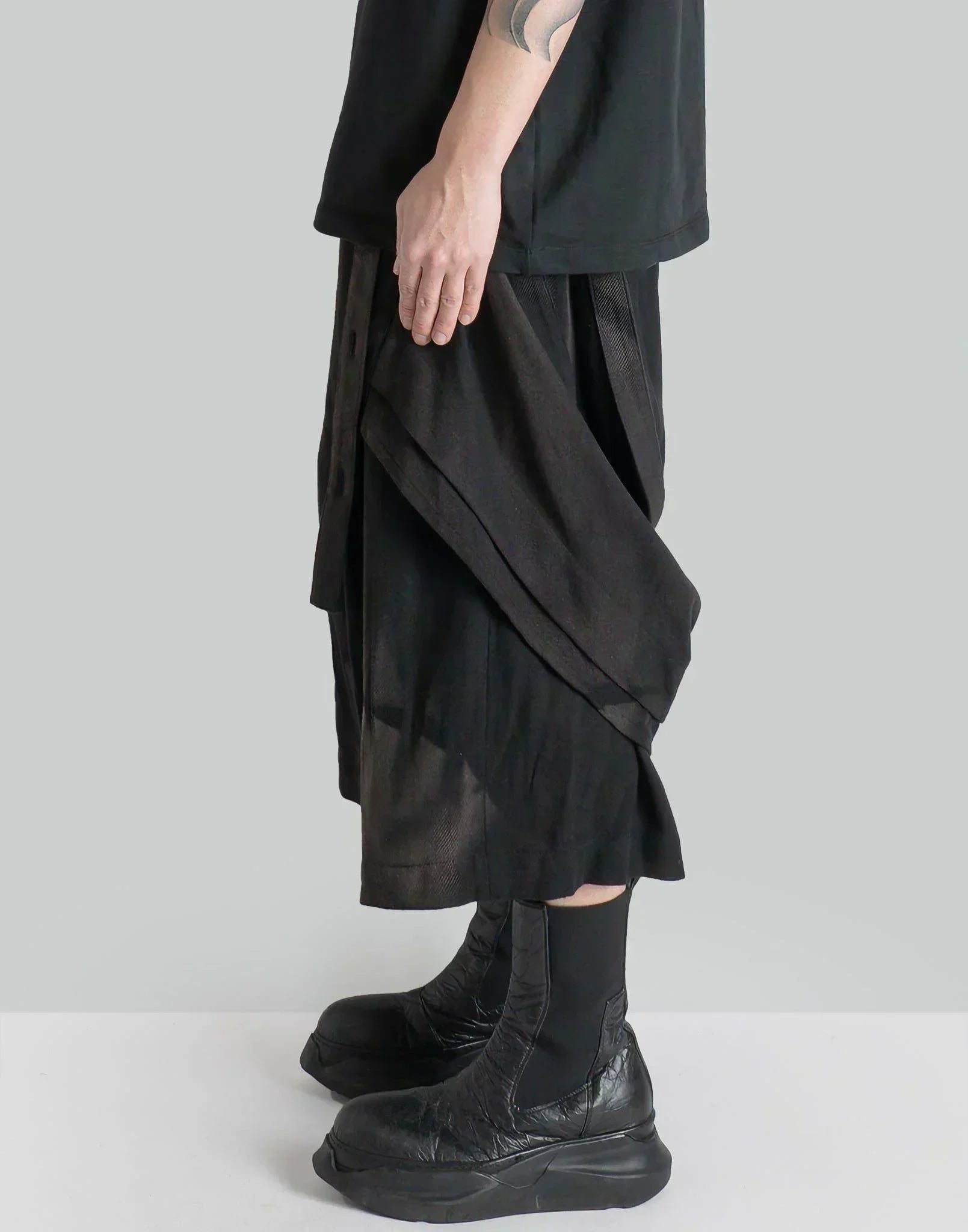 JiyongKim - SUN-BLEACHED HALF TROUSERS - 082plus